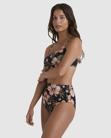BLACK PEBBLE WOMENS SWIMWEAR BILLABONG BIKINI BOTTOMS - UBJX400491-BPB