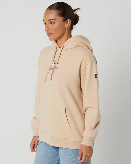 TAN WOMENS CLOTHING TOWN AND COUNTRY HOODIES - TC231FLW02-TAN-XS
