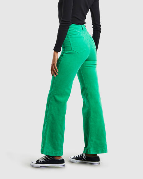 GREEN WOMENS CLOTHING INSIGHT JEANS - 46564700043