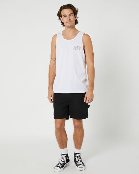 BLACK MENS CLOTHING RUSTY SHORTS - WKM1100BLK