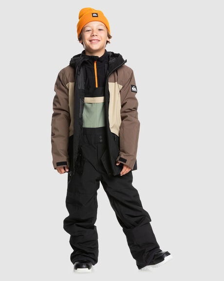 TRUE BLACK SNOW KIDS QUIKSILVER SNOW PANTS - EQBTP03052-KVJ0