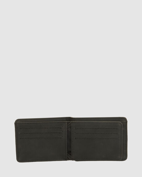 BLACK MENS ACCESSORIES QUIKSILVER WALLETS - AQYAA03389-KVJ0