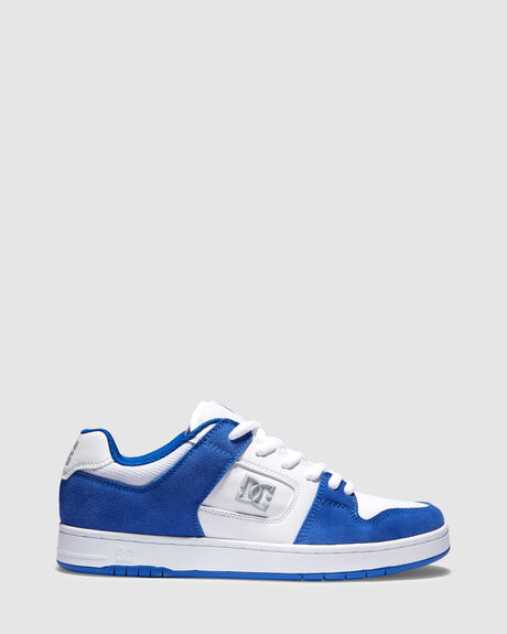 BLUE WHITE MENS FOOTWEAR DC SHOES SNEAKERS - ADYS100766-BWT
