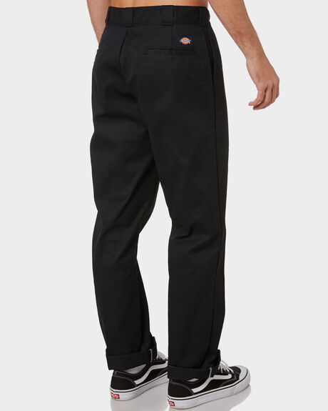 Dickies 875 Mens Original Tapered Fit Pants - Black | SurfStitch