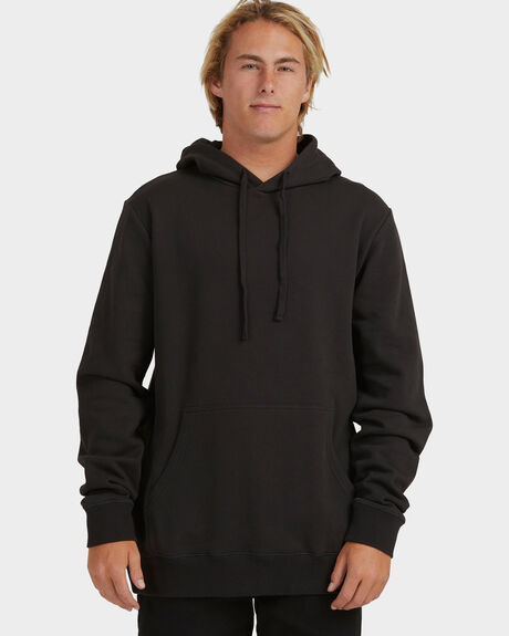 BLACK MENS CLOTHING BILLABONG HOODIES - UBYFT00112-BLK