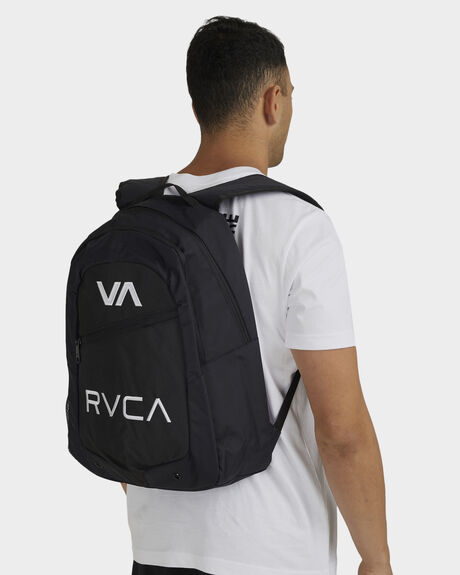 BLACK MENS ACCESSORIES RVCA BAGS + BACKPACKS - UVYBP00104-BLK