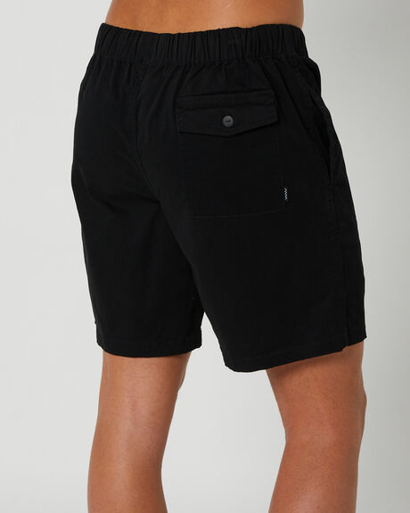 BLACK MENS CLOTHING SWELL SHORTS - S5173251BLK