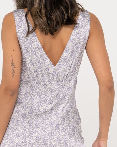 WHITE WOMENS CLOTHING RUSTY DRESSES - M21-DRL1193-WHT-06