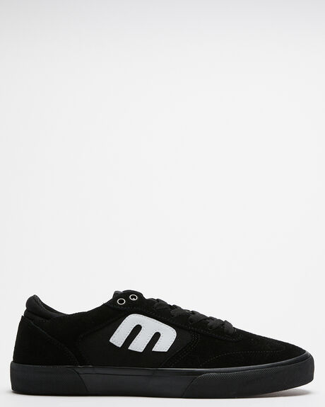 BLACK BLACK WHITE MENS FOOTWEAR ETNIES SNEAKERS - 4101000543552