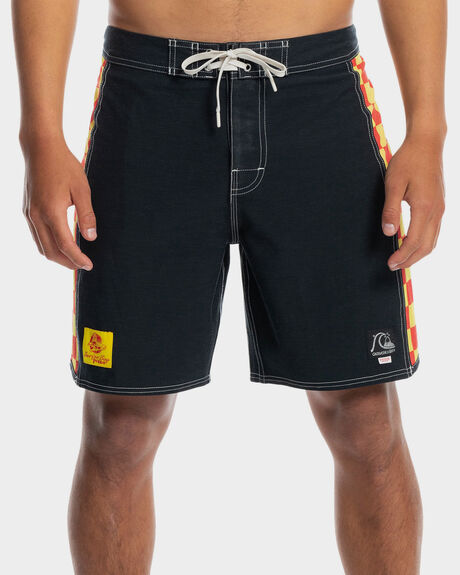 BLACK MENS CLOTHING QUIKSILVER BOARDSHORTS - EQYBS04753-KVJ7