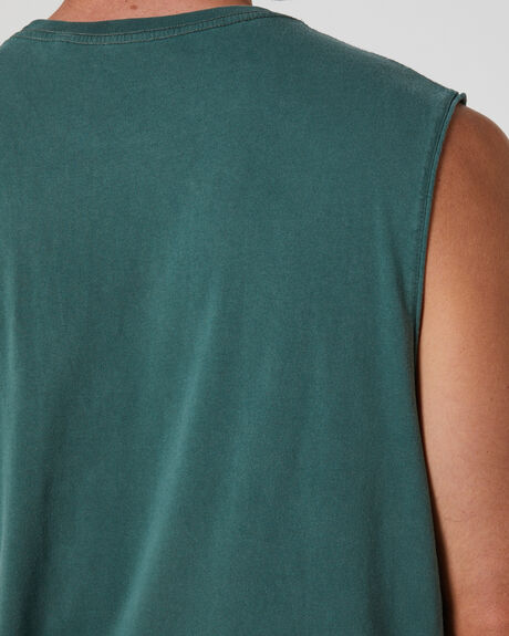 FOREST GREEN MENS CLOTHING SILENT THEORY T-SHIRTS + SINGLETS - 4028010FRST