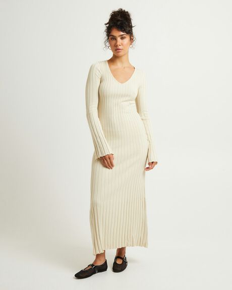 OAT WOMENS CLOTHING SUBTITLED DRESSES - 1000102282-BEI