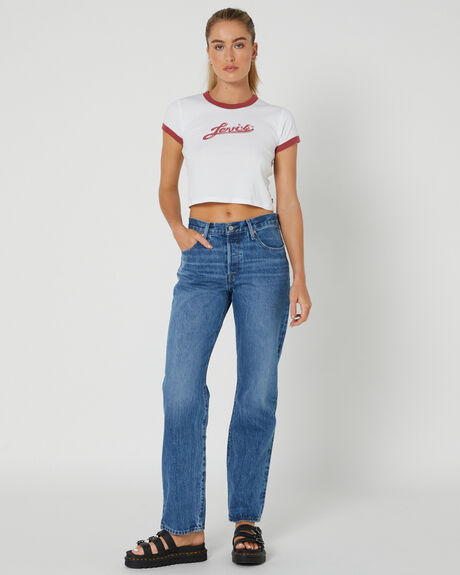 BLUE BEAUTY WOMENS CLOTHING LEVI'S JEANS - A1959-0012