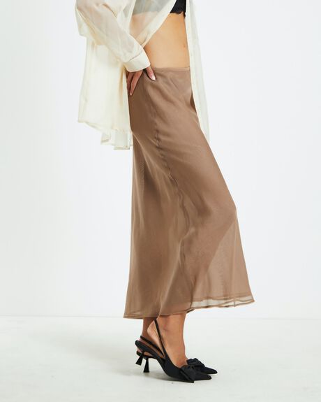 BROWN WOMENS CLOTHING ALICE IN THE EVE SKIRTS - 52504700022