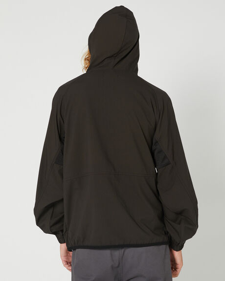 BLACK MENS CLOTHING RIVVIA PROJECTS JACKETS - RJK-23101BLK