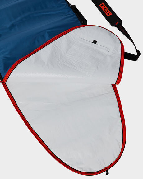 STEEL BLUE WHITE SURF ACCESSORIES FCS BOARD COVERS - BCL-AP5-SBW