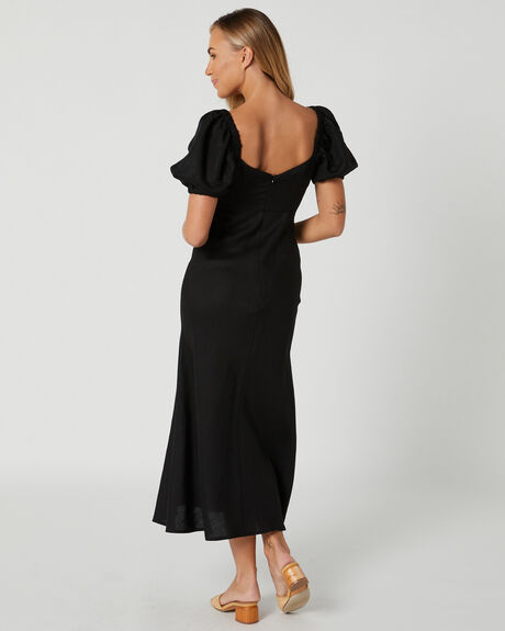 BLACK WOMENS CLOTHING MINKPINK DRESSES - MG2303760-BLCK