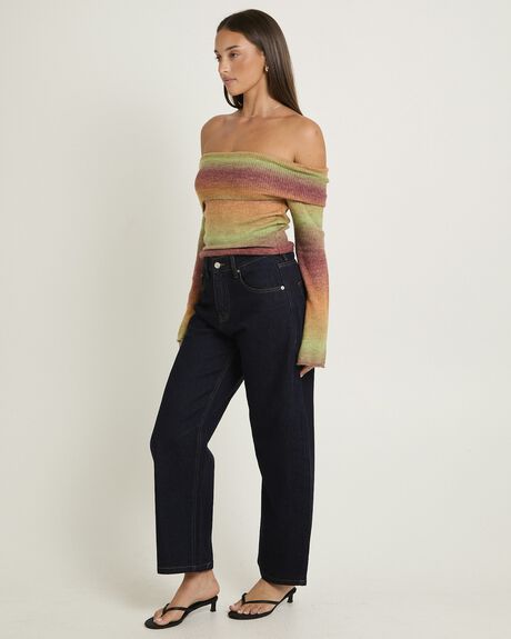 OMBRE WOMENS CLOTHING ALICE IN THE EVE KNITS + CARDIGANS - ALWW25214-ASST-XXS