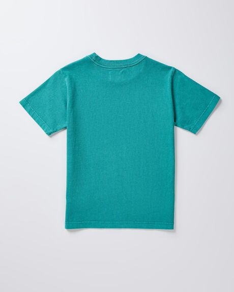 EMERALD KIDS YOUTH BOYS GENERAL PANTS CO. BASICS T-SHIRTS + SINGLETS - 1000104805-GRN-8-9