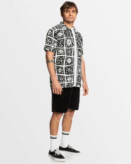 BLACK BEACH CLUB CAS MENS CLOTHING QUIKSILVER SHIRTS - AQYWT03398-KVJ9