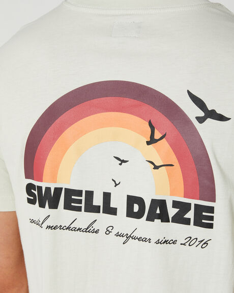 NATURAL MENS CLOTHING SWELL T-SHIRTS + SINGLETS - SWMS24188NAT