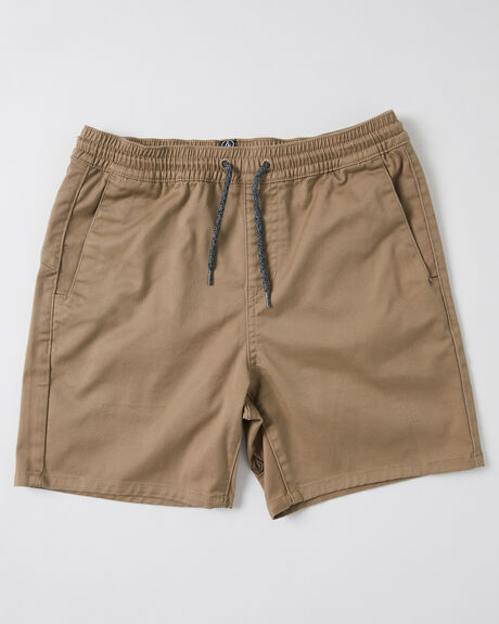 KHAKI KIDS BOYS VOLCOM SHORTS - C1032204KHA