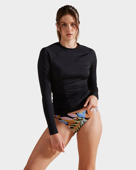 BLACK SURF WOMENS BILLABONG RASHVESTS - ABJWR00164-BLK
