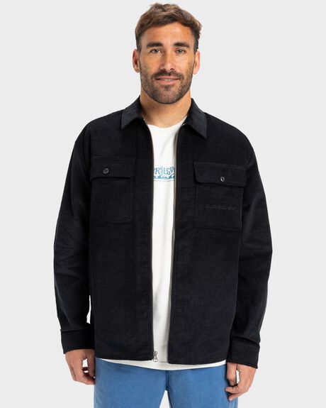 BLACK MENS CLOTHING QUIKSILVER COATS + JACKETS - EQYJK04151-KVJ0