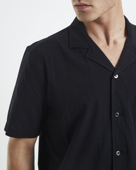 BLACK MENS CLOTHING ARVUST SHIRTS - 17637400025