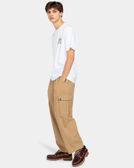 KHAKI MENS CLOTHING ELEMENT PANTS - ELYNP00122-KHA