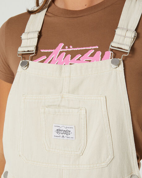 CREAM WOMENS CLOTHING STUSSY PLAYSUITS + OVERALLS - ST121604CRM