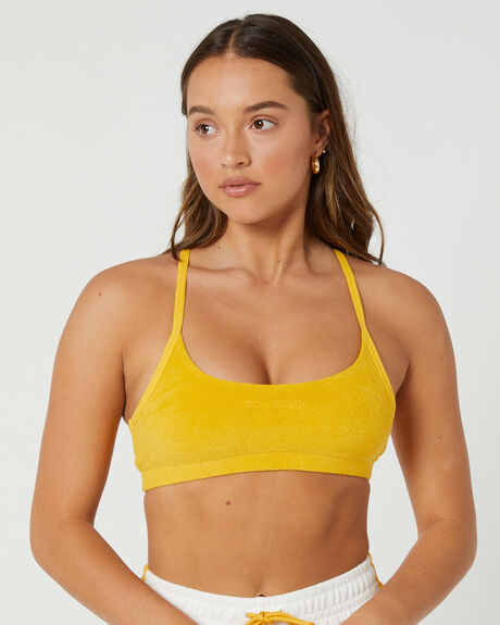 YELLOW WOMENS ACTIVEWEAR FIRST BASE TOPS - FB181569G-4