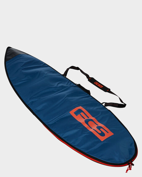 STEEL BLUE WHITE SURF ACCESSORIES FCS BOARD COVERS - BCL-AP5-SBW