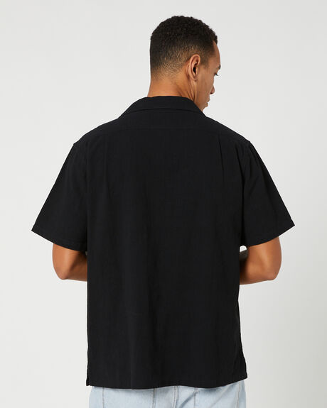 BLACK MENS CLOTHING NO NEWS SHIRTS - N5231162BLK