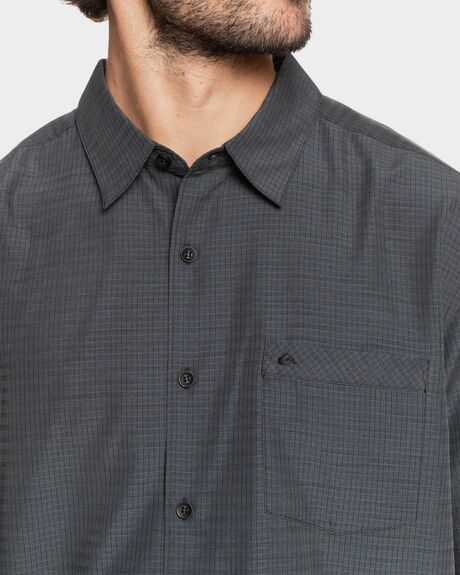 BLACK CENTINELLA MENS CLOTHING QUIKSILVER SHIRTS - EQMWT03150-KVJ1