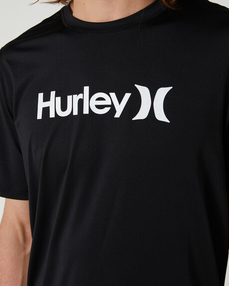 BLACK SURF MENS HURLEY RASHVESTS - HAML1010010