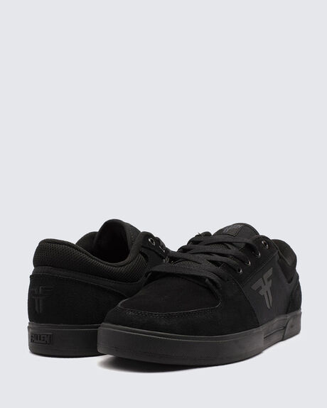 BLACK MENS FOOTWEAR FALLEN SNEAKERS - FMT1ZA307