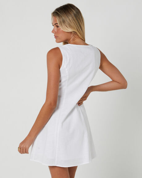 WHITE WOMENS CLOTHING SNDYS DRESSES - SFD713-WHT