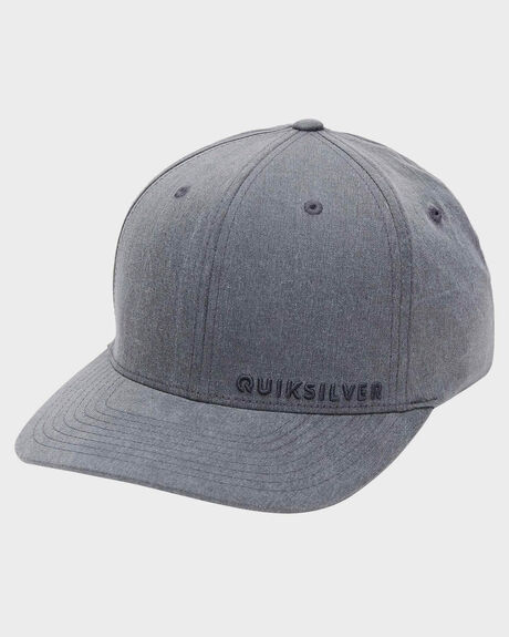 BLACK MENS ACCESSORIES QUIKSILVER HEADWEAR - AQYHA04841-KVJ0