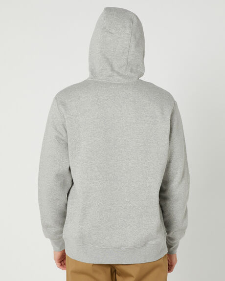 GREY HEATHER MENS CLOTHING NIKE HOODIES - BV2654-063