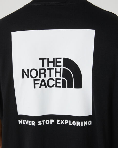 TNF BLACK MENS CLOTHING THE NORTH FACE T-SHIRTS + SINGLETS - NF0A812HKY4