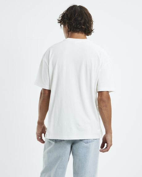 WHITE MENS CLOTHING INSIGHT GRAPHIC TEES - 52286700026