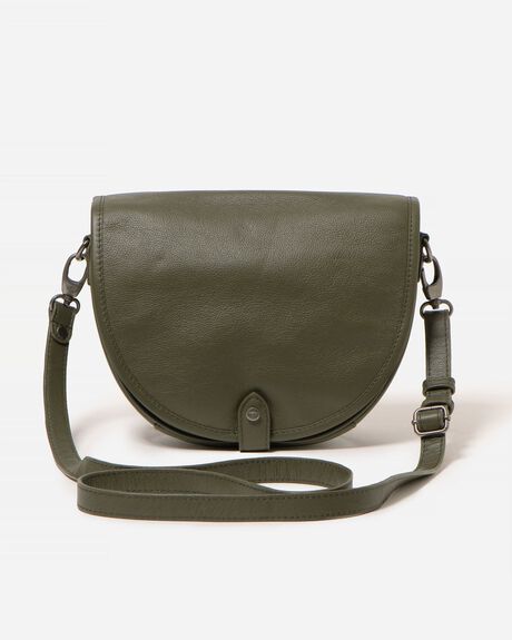 OLIVE WOMENS ACCESSORIES STITCH AND HIDE BAGS + BACKPACKS - SHX_CHRLIE_OLV