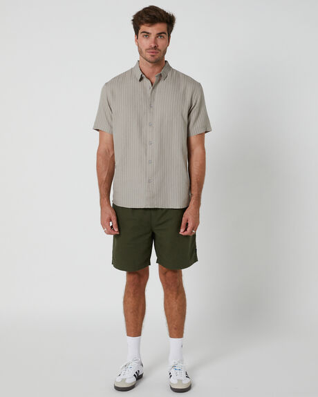 OLIVE MENS CLOTHING SILENT THEORY SHIRTS - 4029057-OLV