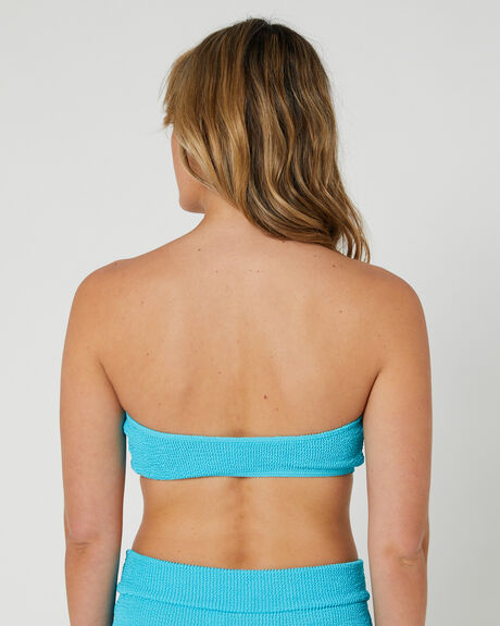 TEAL WOMENS SWIMWEAR BOND EYE BIKINI TOPS - BOUND133ETEAL