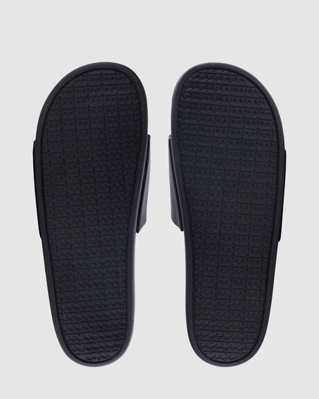 BLACK MENS FOOTWEAR BILLABONG SLIDES + THONGS - ABYL100013-BLK