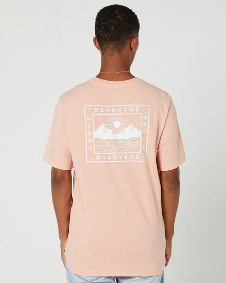 CORAL MENS CLOTHING DEPACTUS GRAPHIC TEES - D5204000CORAL
