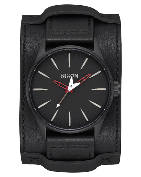 X Metallica Sentry Leather Seek And Destroy Watch