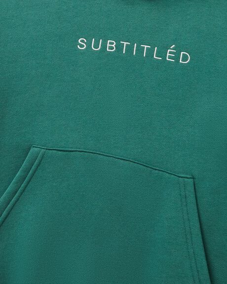 GREEN KIDS YOUTH GIRLS SUBTITLED JUMPERS + HOODIES - 1000104883-GRN-8-9