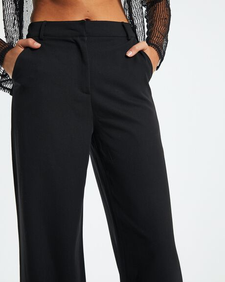 BLACK WOMENS CLOTHING ALICE IN THE EVE PANTS - 1000103057-BLK-XXS